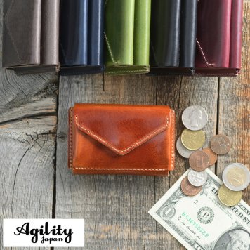 AGILITY ミニ財布 イビサレザー nanoウォレット