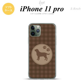 iPhone11Pro iPhone11 Pro スマホケース ソフトケース 犬 ラブラドール レトリバー 茶 メンズ レディース nk-i11p-tp819