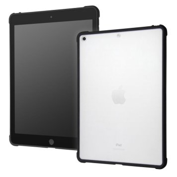 iPad 2021年 10.2インチ 第9世代 / 第8世代 / 第7世代 耐衝撃 軽量 ハイブリッドケース マット/ブラック ※送料無料(ポスト投函)