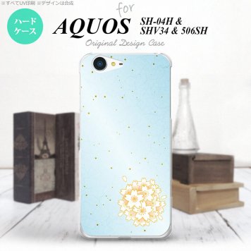 【SH04H】【スマホケース/スマホカバー】【アクオス ゼータ】SH04H スマホケース AQUOS ZETA SH04H カバー アクオス ゼータ 和サクラ 青 nk-sh04h-1275【メール便送料無料】