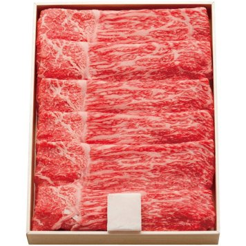 夏の贈り物お中元 松阪牛ももすき焼き用 松阪牛ももすき焼き用（A-4等級以上/証明書付）約400g