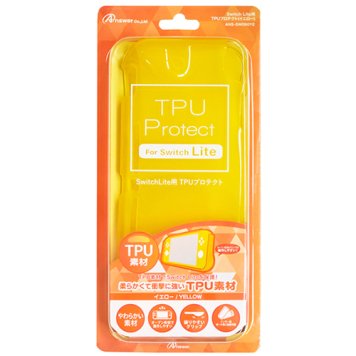 アンサー Switch Lite用 TPUプロテクト イエロー ANS-SW090YE
