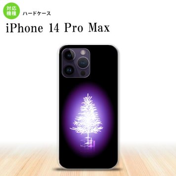 iPhone14 ProMax iPhone14 Pro Max スマホケース 背面ケース ハードケース ツリー 紫 2022年 9月発売 nk-i14pm-628