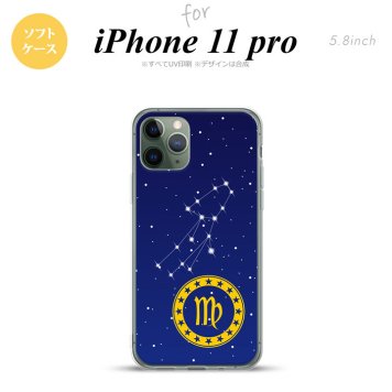 iPhone11Pro iPhone11 Pro スマホケース ソフトケース 星座 おとめ座 メンズ レディース nk-i11p-tp846