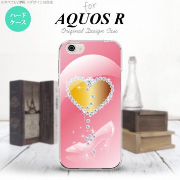 【SH03J】【スマホケース/スマホカバー】【アクオス R】SH03J スマホケース AQUOS R SH-03J カバー アクオス R ハート（E） ピンク nk-sh03j-237【メール便送料無料】