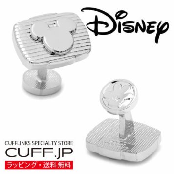 Disney ミッキーマウス ストライプ カフス カフリンクス カフスボタン プレゼント ギフト父 彼氏 夫 結婚祝い 誕生日