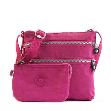 キプリング Kipling ポーチ付き 斜めがけショルダーバッグ Duo Alv Creativ  S Re Verry Berry ピンク K15591 132