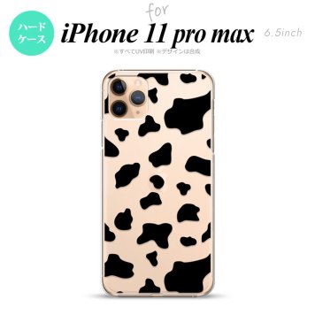 iPhone11ProMax iPhone11pro max スマホケース ハードケース ダルメシアン 牛 クリア メンズ レディース nk-i11pm-479