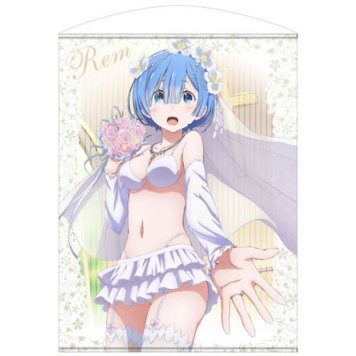 リゼロ ウェディングレム 100cmタペストリーRe:ゼロから始める異世界生活 壁飾り インテリア
