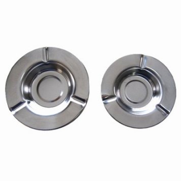 アークランズ 【メール便での発送商品】 ステンレス 灰皿 13CM 4904781907649
