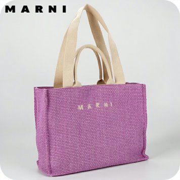 マルニ トートバッグ レディース ブランド MARNI ITALY SHMP0078U0-P3860 00C04 パープル