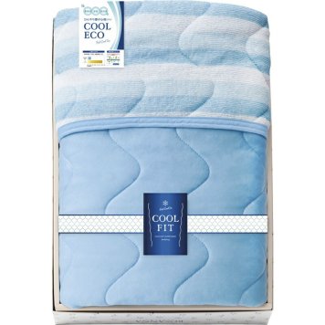 冬の贈り物ご挨拶  冷感＆オールシーズンパイル 肌掛けふとん COOL FIT 130×180cm