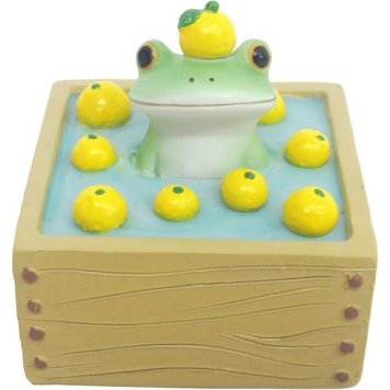 【ギフト対応無料】コポー ゆず湯であったか ダイカイ Copeau(コポー) コポーシリーズ かえる カエル 置物 オブジェ ※送料無料(北海道・沖縄は除く)