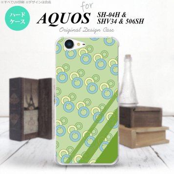 【SH04H】【スマホケース/スマホカバー】【アクオス ゼータ】SH04H スマホケース AQUOS ZETA SH04H カバー アクオス ゼータ 丸 緑 nk-sh04h-1662【メール便送料無料】