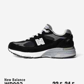 ニューバランス New Balance WR993BK Made in USA 993 メイドインUSA WR993BK スニーカー レディース シューズ