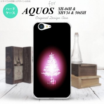 【SH04H】【スマホケース/スマホカバー】【アクオス ゼータ】SH04H スマホケース AQUOS ZETA SH04H カバー アクオス ゼータ ツリー ピンク nk-sh04h-627【メール便送料無料】