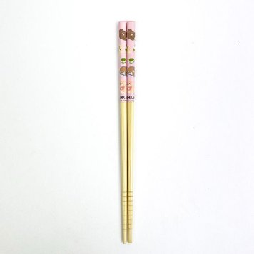 忠犬もちしば うえまち団子 竹箸 ピンク キッチン