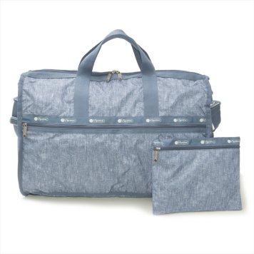 レスポートサック LeSportsac バッグ LARGE WEEKENDER 7185 E208 ラージウィークエンダー 2way ショルダー ボストンバッグ OCEAN DENIM デニムブルー系