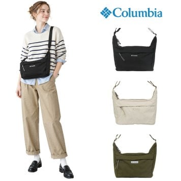 Columbia コロンビア ムーンショルダーバッグ ショルダー SunnysidePark 斜め掛け かばん 普段使い レディース メンズ ギフト プレゼント ブラック pu7285