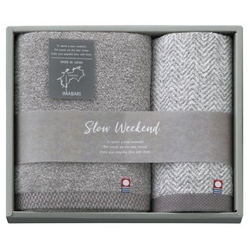 【送料無料・包装無料・のし無料】SLOW WEEKEND 今治タオルセット SW2019(A4) ギフト 敬老の日 入学祝い 卒業祝い 就職祝い 結婚祝い 誕生日 出産祝い 引越祝い 香典返し 新盆 初盆 御礼 お中元 内祝い 快気祝い ご挨拶 志 法事