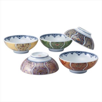 波佐見焼 献上古伊万里 多用鉢5客揃　 31082  内祝 内祝い お祝 御祝 記念品 出産内祝い プレゼント 快気祝い 粗供養 引出物