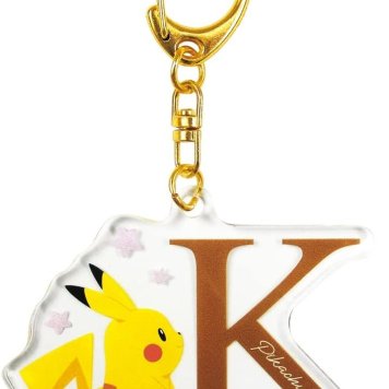 【K】【キーホルダー】ポケットモンスター イニシャルアクリルキーホルダー2【ポケモン】