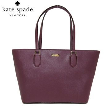 ケイト・スペード アウトレット kate spade トートバッグ WKRU5301-513 medium dally / laurel way レザー トート deepplum(513):ワイン系【RCP】【0815楽天カード分割】【レディース】【s-mail03】