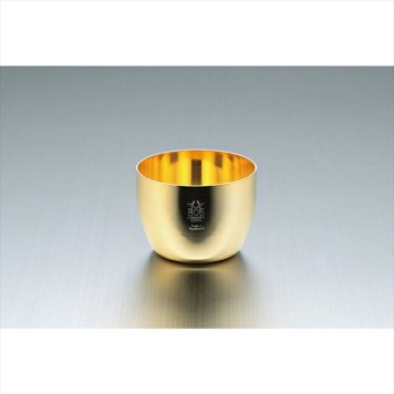 18-8ステンレス製ぐい飲み（24金メッキ） TM-029  キッチン キッチン雑貨  内祝 内祝い お祝 御祝 記念品 出産内祝い プレゼント 快気祝い 粗供養 引出物