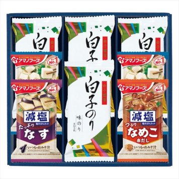   味之庵 アマノフーズ&白子のり  6391-25  内祝 内祝い お祝 御祝 記念品 出産内祝い プレゼント 快気祝い 粗供養 引出物