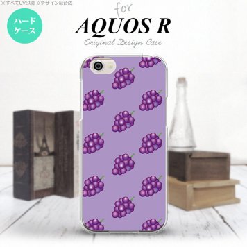 【SH03J】【スマホケース/スマホカバー】【アクオス R】SH03J スマホケース AQUOS R SH-03J カバー アクオス R ぶどう・グレープ 紫 nk-sh03j-181【メール便送料無料】