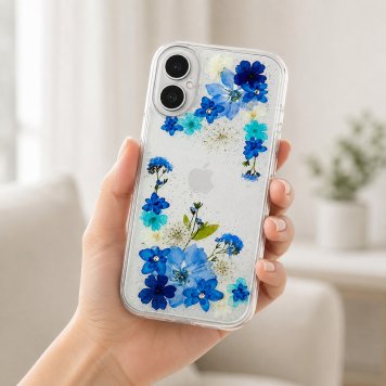 【ほぼ全機種対応スマホケース❁】押し花スマホケース NO.608（着日指定不可） iPhone/Xperia/AQUOS/Galaxy他