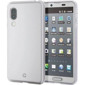 エレコム 【メール便での発送商品】AQUOS sense3 AQUOS sense3 lite ケース PM-AQS3UCT2CR