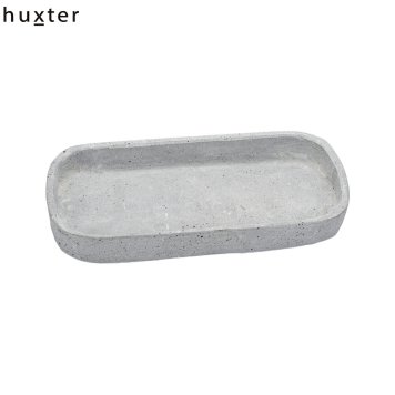 huxter レクタングルトレイ ペールグレー