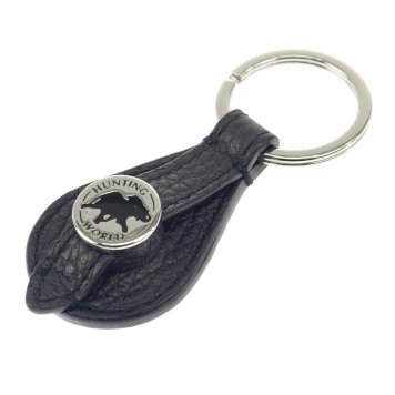 ハンティングワールド HUNTING WORLD キーリング キーホルダー 591-300 KEY FOB キーフォブ ネイビー