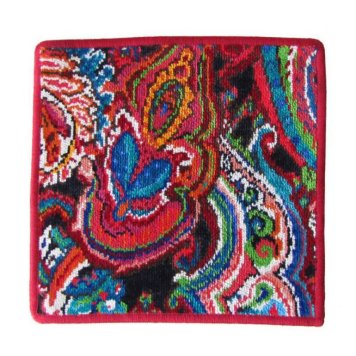 フェイラー FEILER ハンカチ ハンドタオル フェイスタオル 25cm×25cm MAHARANI マハラニ ボルドー 【スペシャルラッピング660円(別売り)】 誕生日 結婚祝い 結婚式 結婚記念日 出産祝い バレンタイン 高級 ホワイトデー 母の日