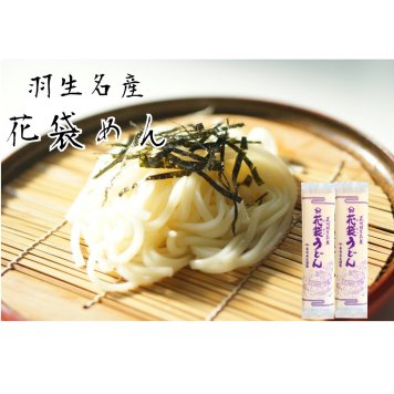 明治６年創業 花袋うどん１０入 ２００g×１０入（20人前） 御中元 お歳暮 のし 対応可 乾麺 無添加 ギフト 保存食