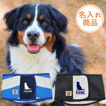 【名入れマナーベルト大型犬用】プレゼントに喜ばれる 世界に一つ かわいい