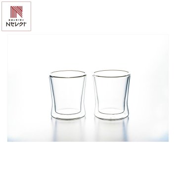 ウェルナーマイスター 耐熱二重ガラス フリーグラス ペアセット 240mL ペアグラス 耐熱二重構造 ペアセット【北海道・沖縄県・離島 配送不可】