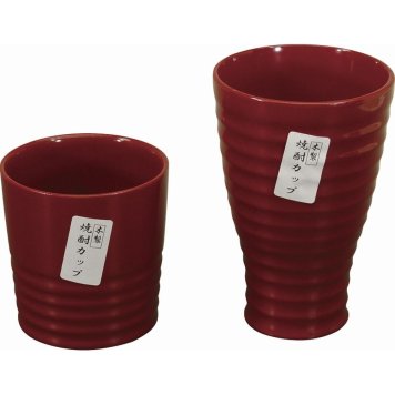お中元 お返し 内祝い ギフト 木製食器 木製焼酎カップセット 朱塗4580 新築 お礼 引越し 志 仏事 送料無料