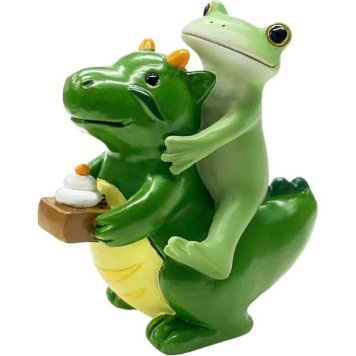【ギフト対応無料】ドラゴンとカエル ダイカイ Copeau(コポー) コポーシリーズ かえる カエル 置物 オブジェ ※送料無料(北海道・沖縄は除く)