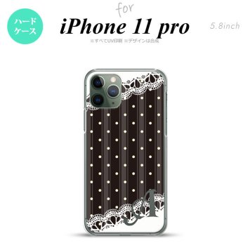 iPhone11Pro iPhone11 Pro スマホケース ハードケース ドット レース C 黒 +アルファベット メンズ レディース nk-i11p-1619i