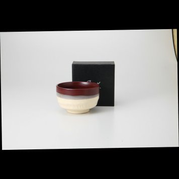 暖彩 赤白 抹茶碗 陶器 美濃焼 やきものの里から、暮らしを贈ります。　ギフト 食器 セット テーブルウェア