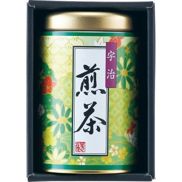芳香園製茶 宇治煎茶 80g [26-2923-034] EKO-101U 宇治茶 緑茶 日本茶 茶葉 ミニ缶入り プチギフト お返し 内祝い お祝い ギフト