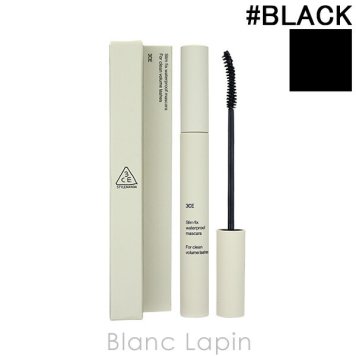 スリーコンセプトアイズ 3CE スリムフィックスウォータープルーフマスカラ #BLACK 6.5g