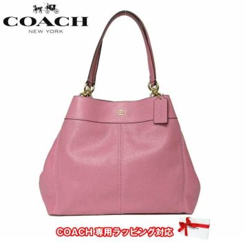 コーチ アウトレット COACH ショルダーバッグ F31080 ペブルド レザー ウィズ フローラル プリント インテリア レクシー トート IMNB2(ヴィンテージピンク)【RCP】
