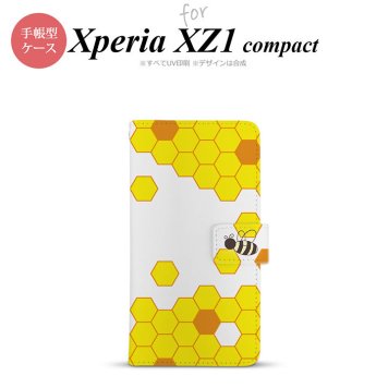 【手帳型 スマホ カバー ケース】【SO02K】【エクスペリア XZ1】手帳型 ケース SO-02K スマホ カバー Xperia XZ1 Compact エクスペリア ハニー 黄 nk-004s-so02k-dr1685【メール便送料無料】