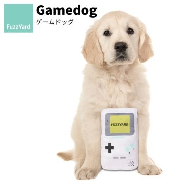 FuzzYard/ファズヤード Gamedog ゲームドッグ 犬猫用おもちゃ パロディグッズ プラッシュトイ 洗濯丸洗い可能 ノンアレルゲン加工 供用おもちゃ基準ST(セーフティトイ)化学検査合格商品 かわいい おしゃれな犬用おもちゃ グッズ 鳴き物入【AR】