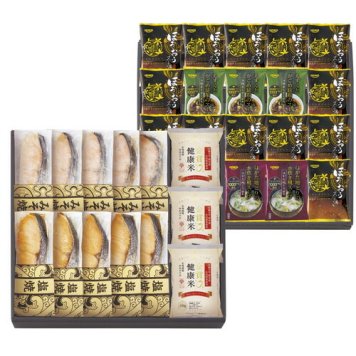 【送料無料・包装無料・のし無料】鮭乃家 そのまま食べれる鮭切り身 フリーズドライと金賞健康米セット SY2SR-ACJ5(A3) ギフト 敬老の日 入学祝い 卒業祝い 就職祝い 結婚祝い 誕生日 出産祝い 引越祝い 香典返し 新盆 初盆 御礼 お中元 内祝い 快気祝い ご挨拶 志 法事