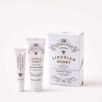 【MAINE BEACH】マインビーチ LIGURIAN HONEY リグリアンハニー エッセンシャルデュオパック（リップバーム＆ミニハンド＆ネイルクリーム）