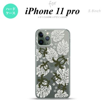 iPhone11Pro iPhone11 Pro スマホケース ハードケース ホヌ 小 クリア 白 メンズ レディース nk-i11p-1461